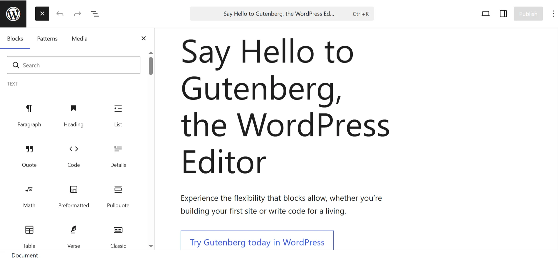 Custom Gutenberg Blocks